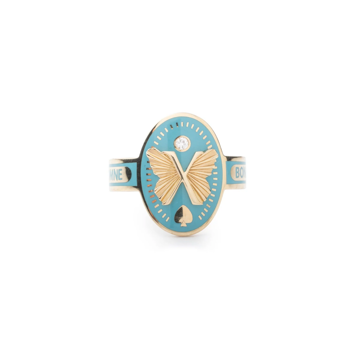 Enamel & Ceramic Rings | 18K Gold | FoundRae