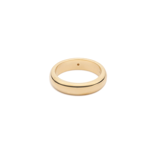 Engravable Band : in Yellow Gold