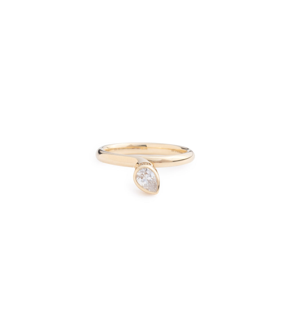 Forever & Always a Pair - Love : .35ct Diamond Bookend Ring view 1