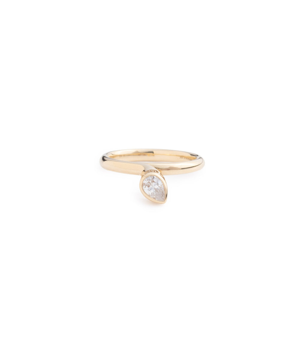 Forever & Always a Pair - Love : .5ct Diamond Bookend Ring view 1