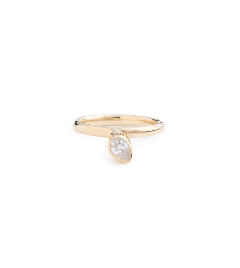 18K Yellow Gold Forever & Always a Pair - Love : 1ct Diamond Bookend Ring Stack – FoundRae