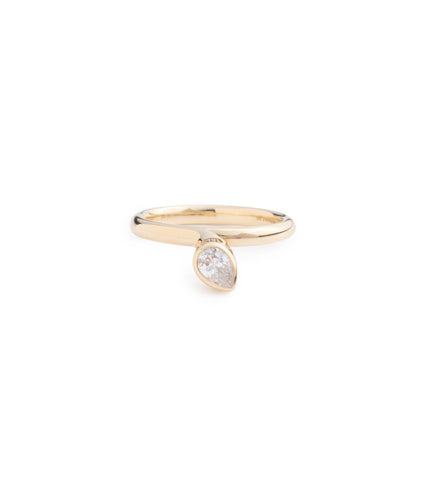 Forever & Always a Pair - Love : .85ct Diamond Bookend Ring