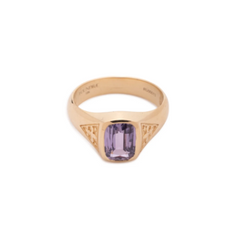 1.63 ct Purple Sapphire - Internal Compass : One of A Kind Gemstone Ring