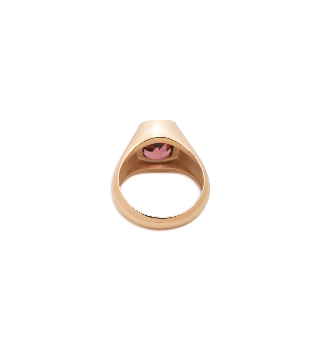 18K Yellow Gold 3.42 ct Pink Tourmaline - Internal Compass : One of A Kind Gemstone Ring – FoundRae