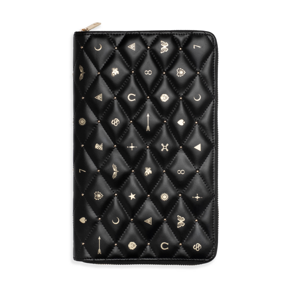 Large Leather Travel Jewelry Case view 1