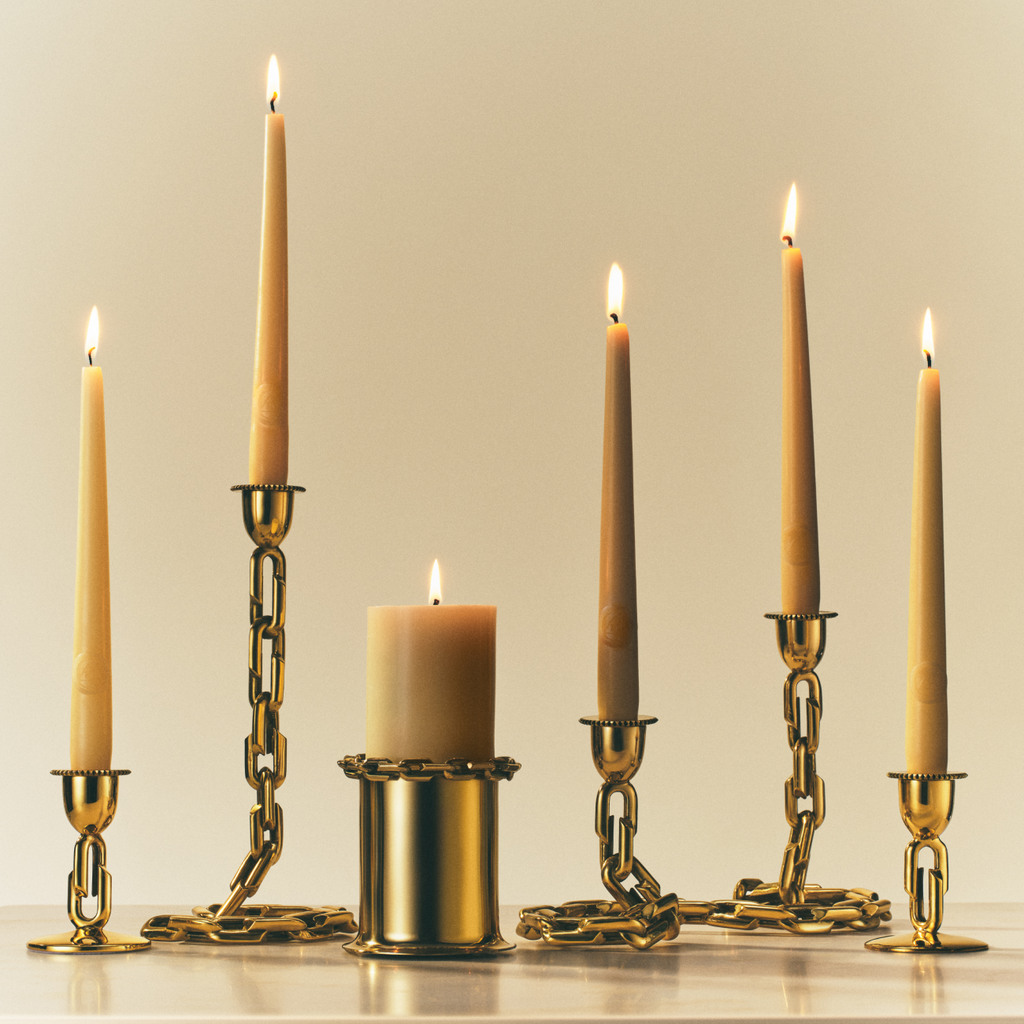 Strong Hearts : Pillar Candle Holder view 2