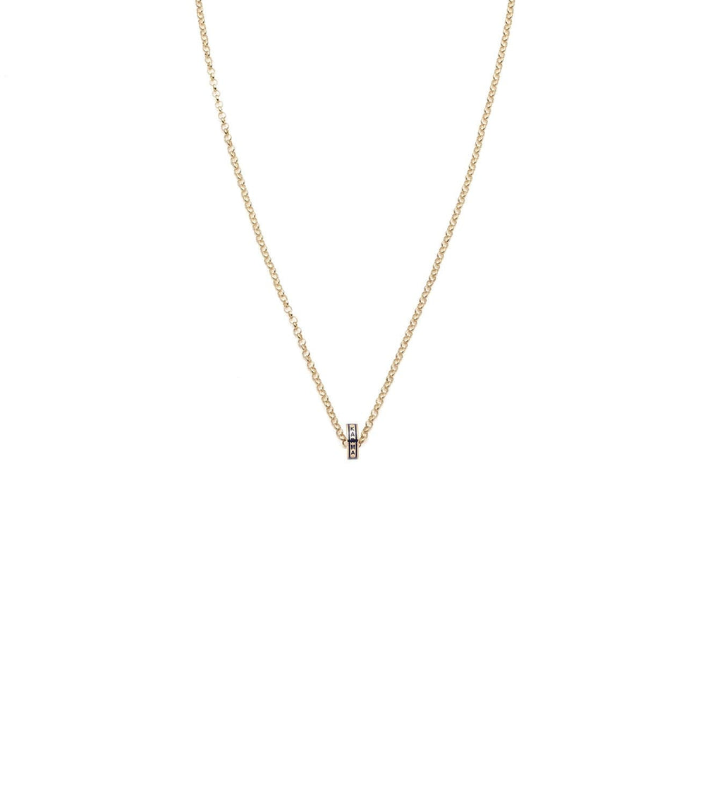 Karma : Heart Beat Fine Belcher Chain Necklace – FoundRae