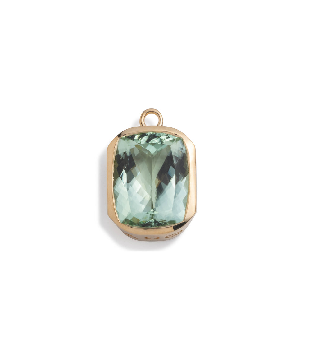 14.35ct Green Tourmaline - Reverie : One of A Kind Gemstone Pendant view 1