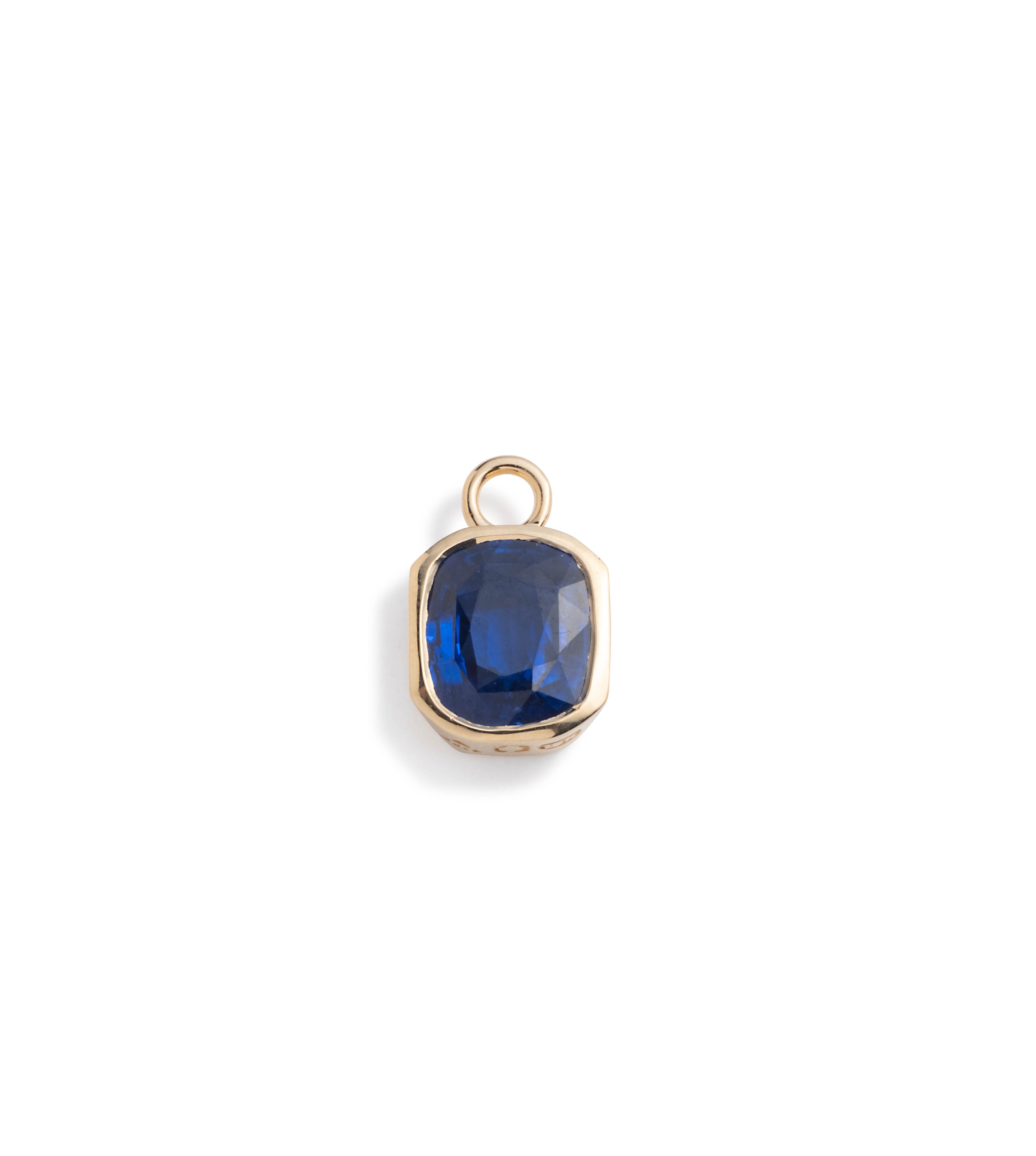 3.14ct Blue Sapphire - Reverie : One of A Kind Gemstone Pendant