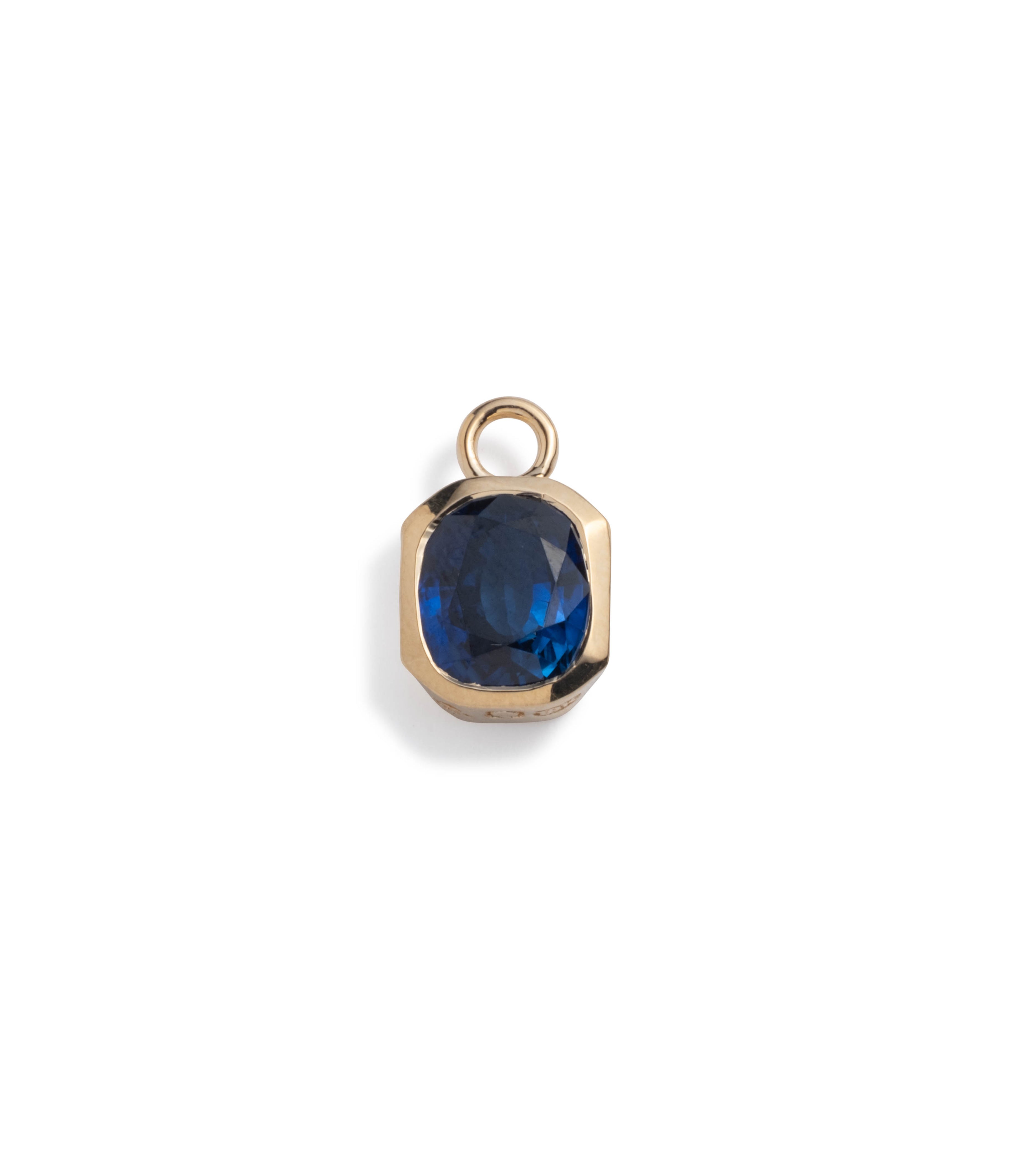 3.16ct Blue Sapphire - Reverie : One of A Kind Gemstone Pendant