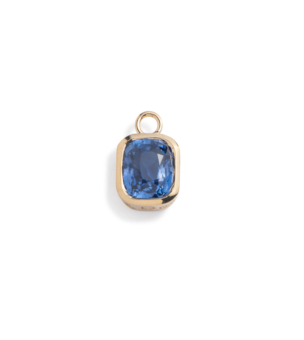 4.71ct Blue Sapphire - Reverie : One of A Kind Gemstone Pendant view 1