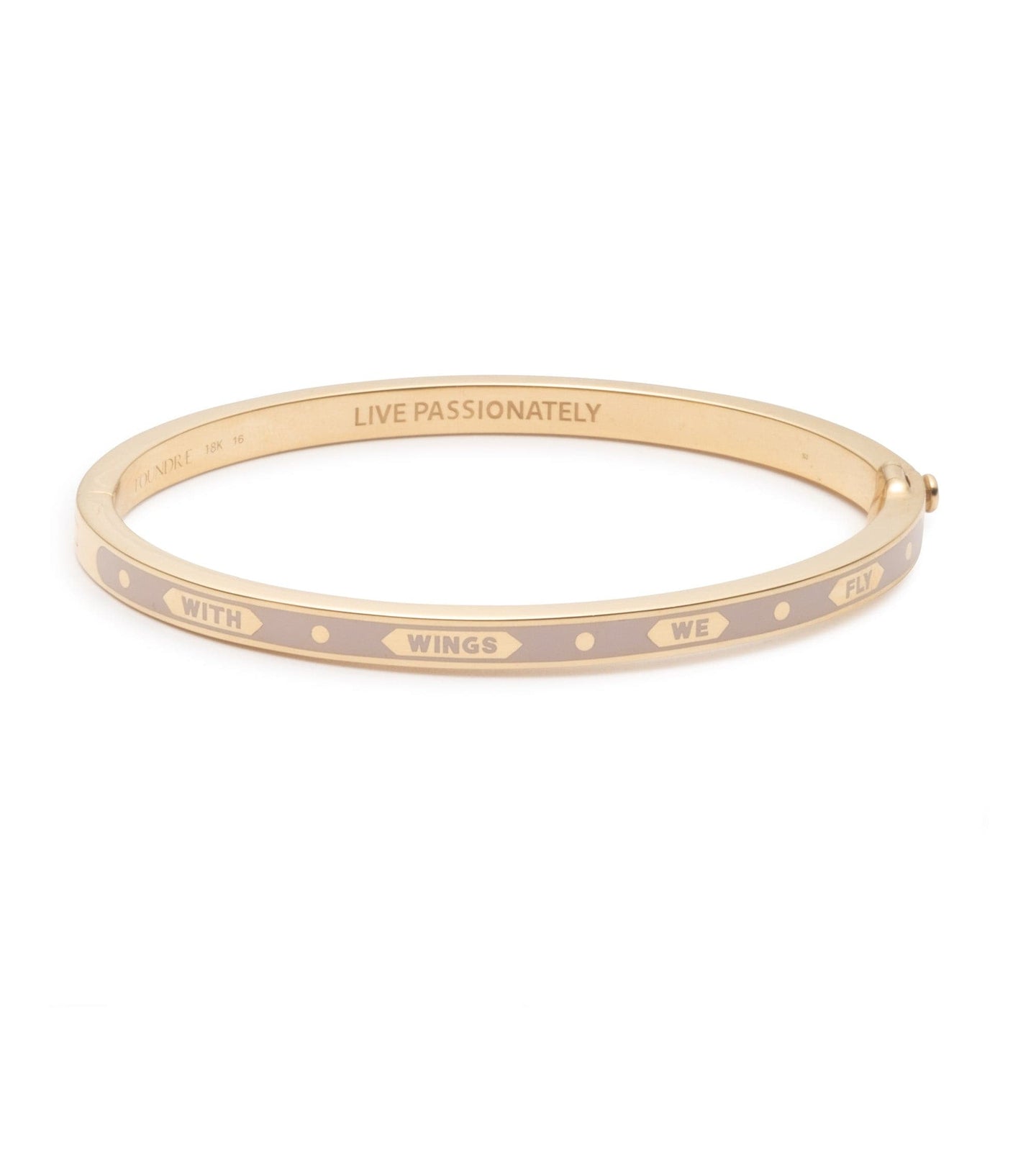 Bangle Bracelets - Gold Name, Intial & Symbol Bangles – FoundRae