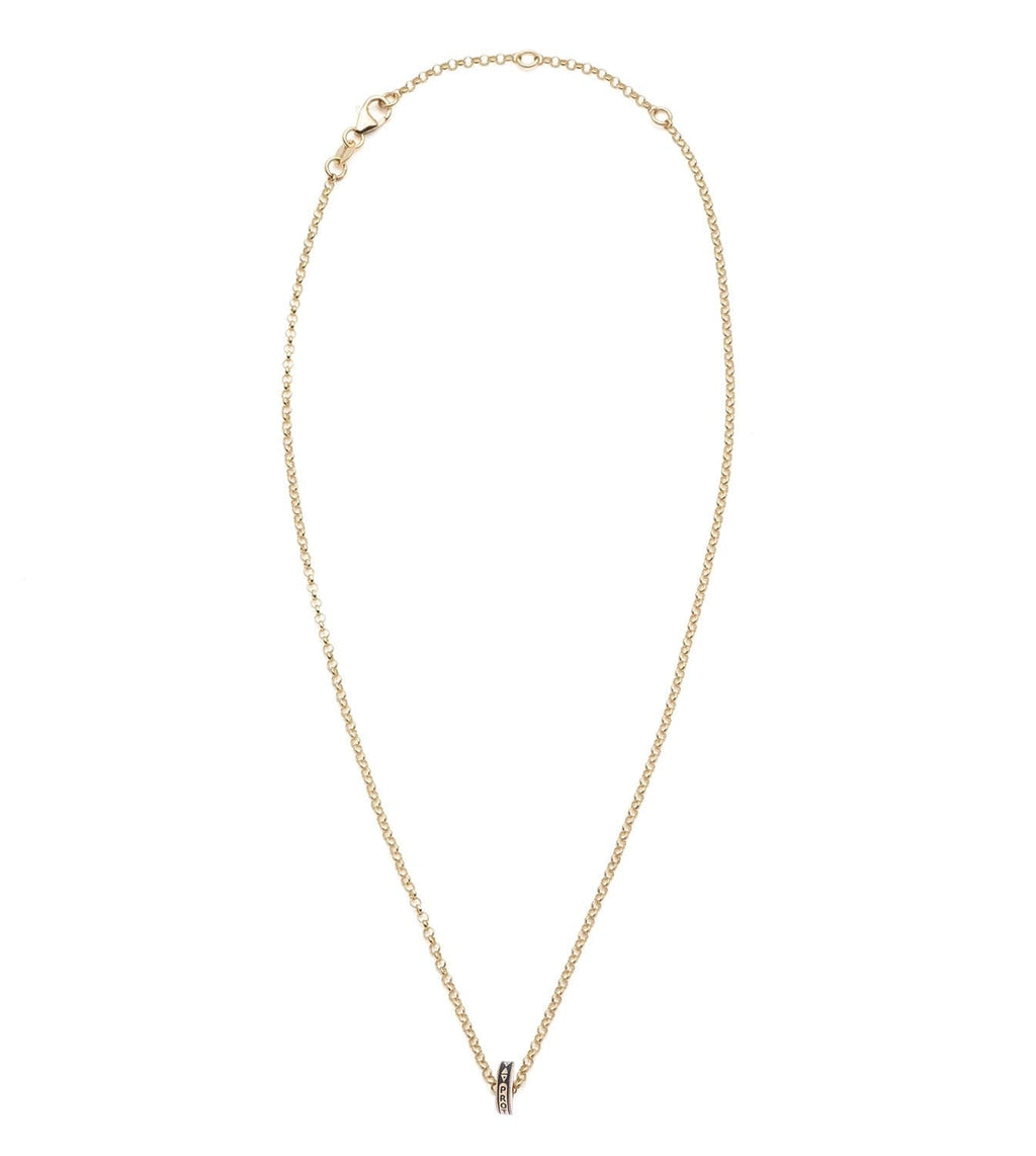 Protection : Heart Beat Fine Belcher Chain Necklace – FoundRae