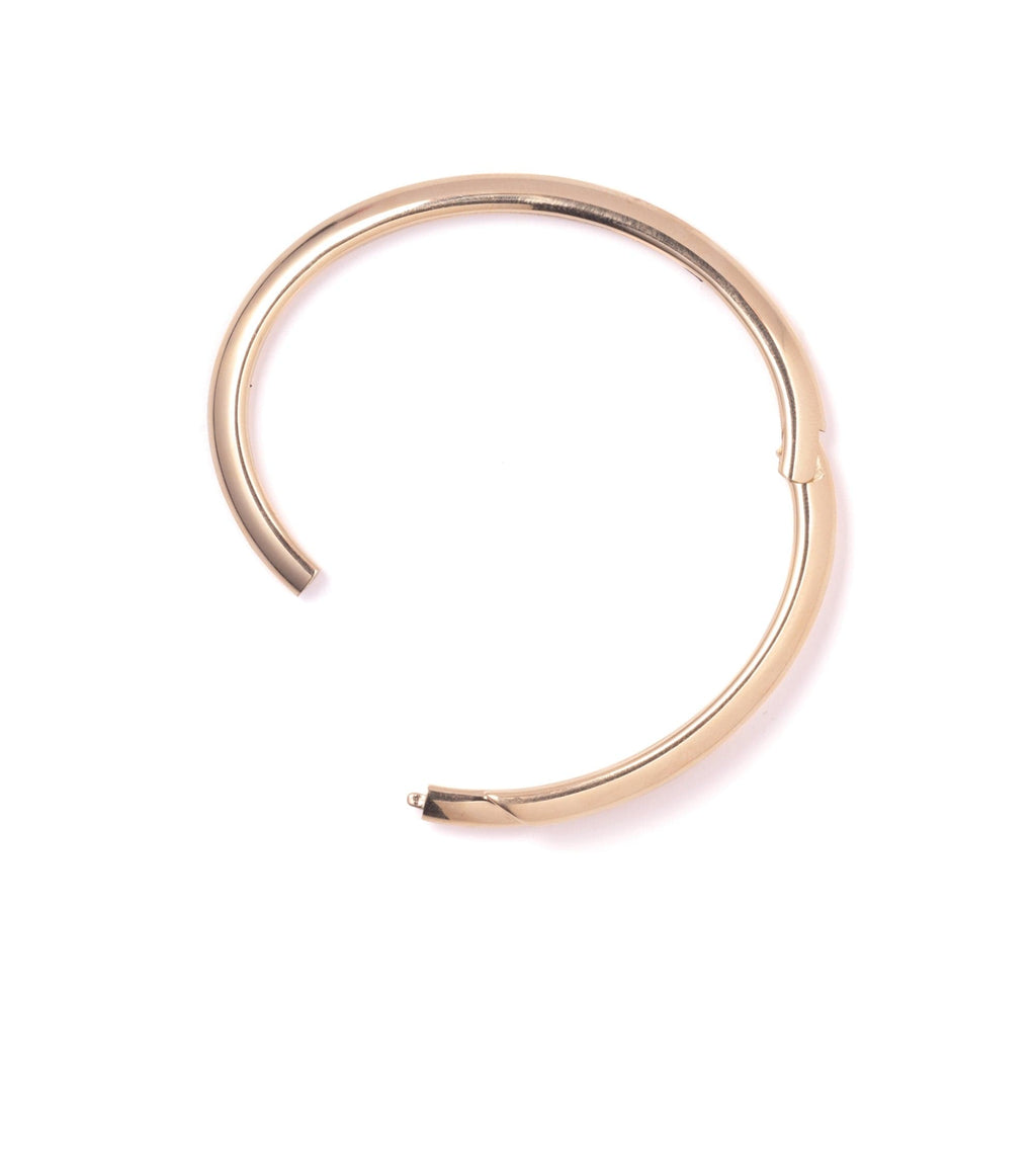 18K  Yellow  Gold Vivacity : Heart Beat Story - Strong Heart Bangle – FoundRae