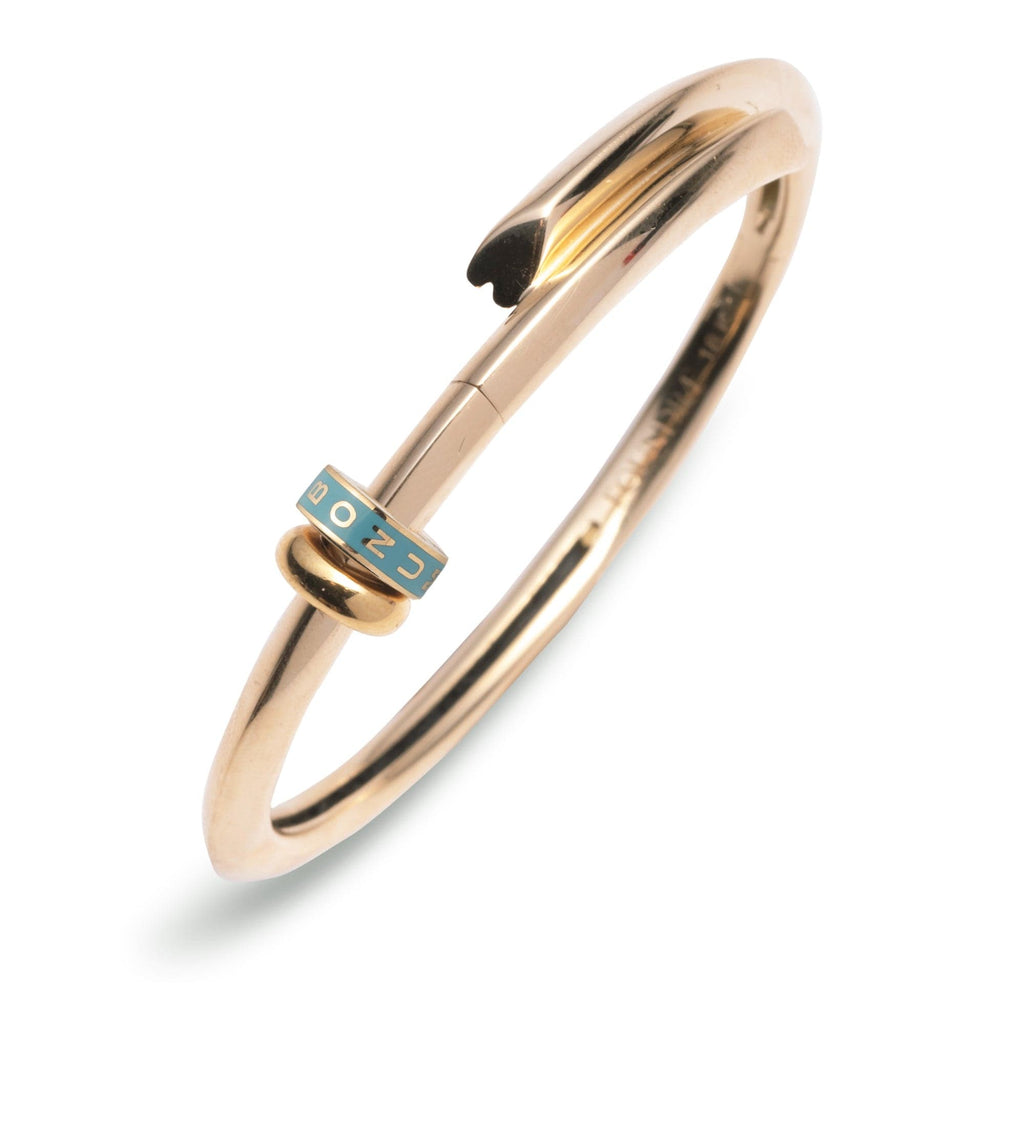 Tenet & Chubby Gold : Heart Beat Strong Heart Bangle view 1