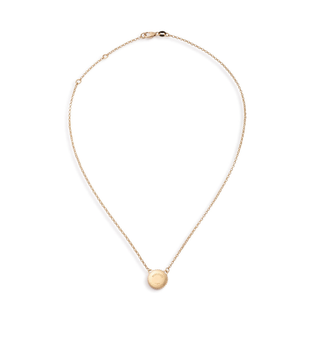 18K Yellow Gold Resilience : Mini Stationary Necklace – FoundRae