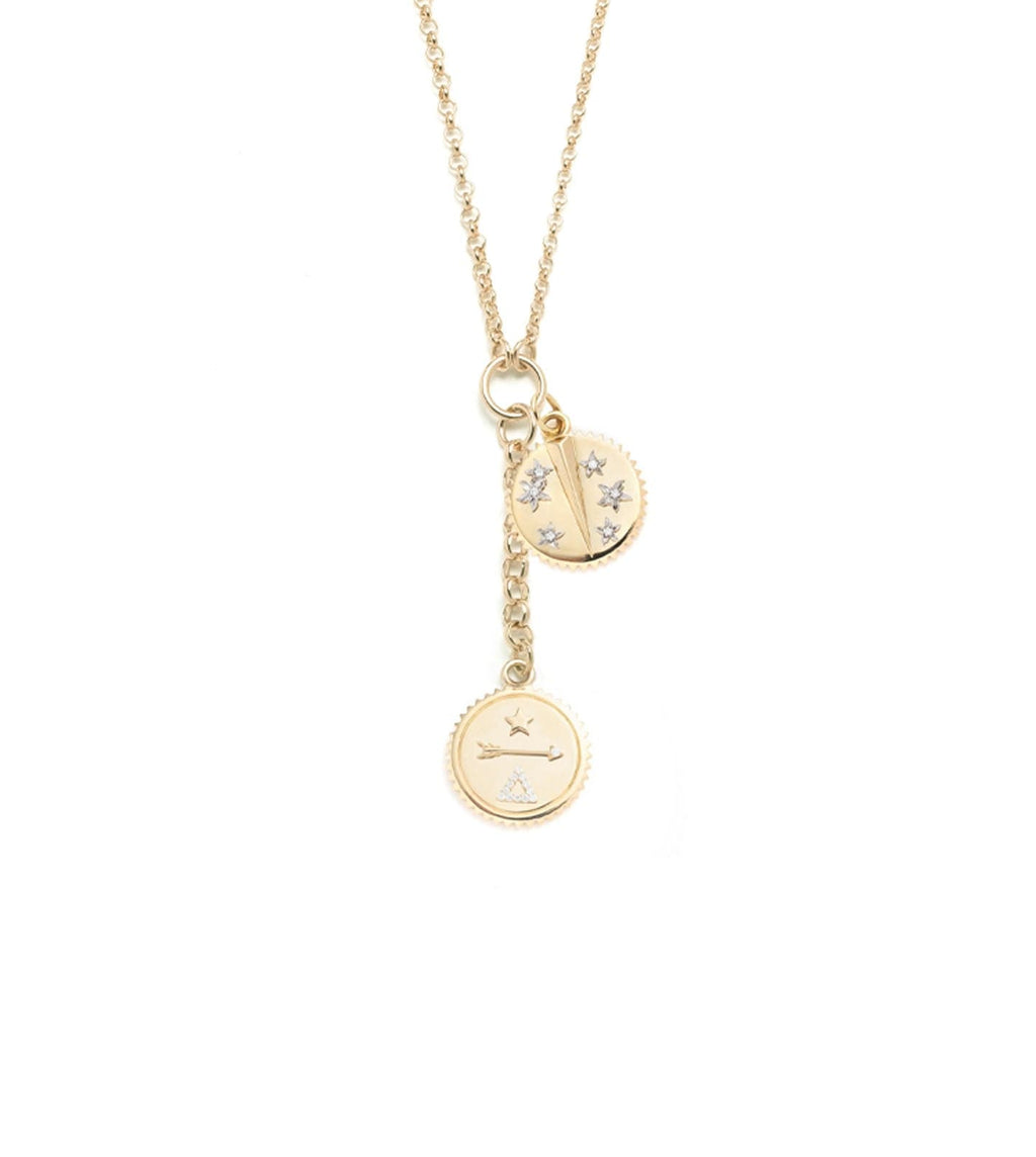 18K Yellow Gold Dream & Resilience Story : Small Mixed Belcher Extension Chain Necklace – FoundRae