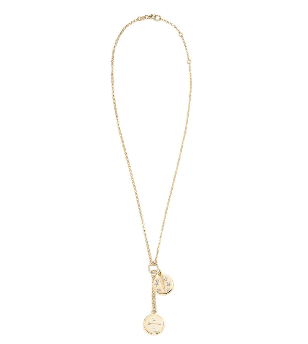 18K Yellow Gold Dream & Resilience Story : Small Mixed Belcher Extension Chain Necklace – FoundRae