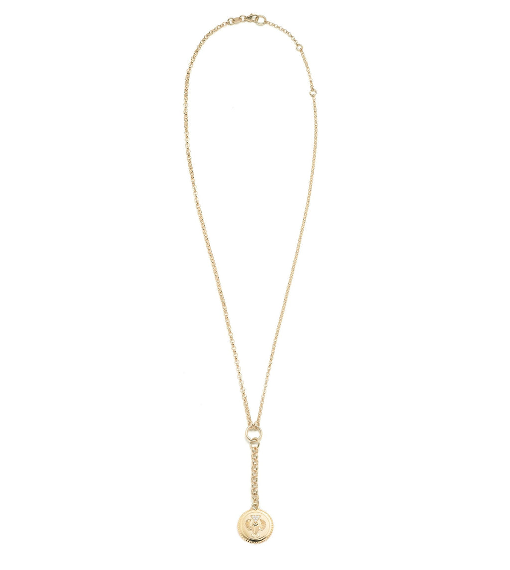 18K Yellow Gold Protection : Small Mixed Belcher Extension Chain Necklace – FoundRae