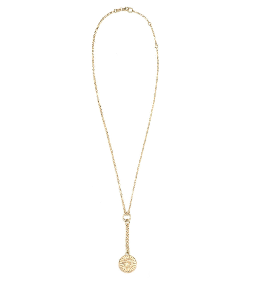 18K Yellow Gold Wholeness : Small Mixed Belcher Extension Chain Necklace – FoundRae