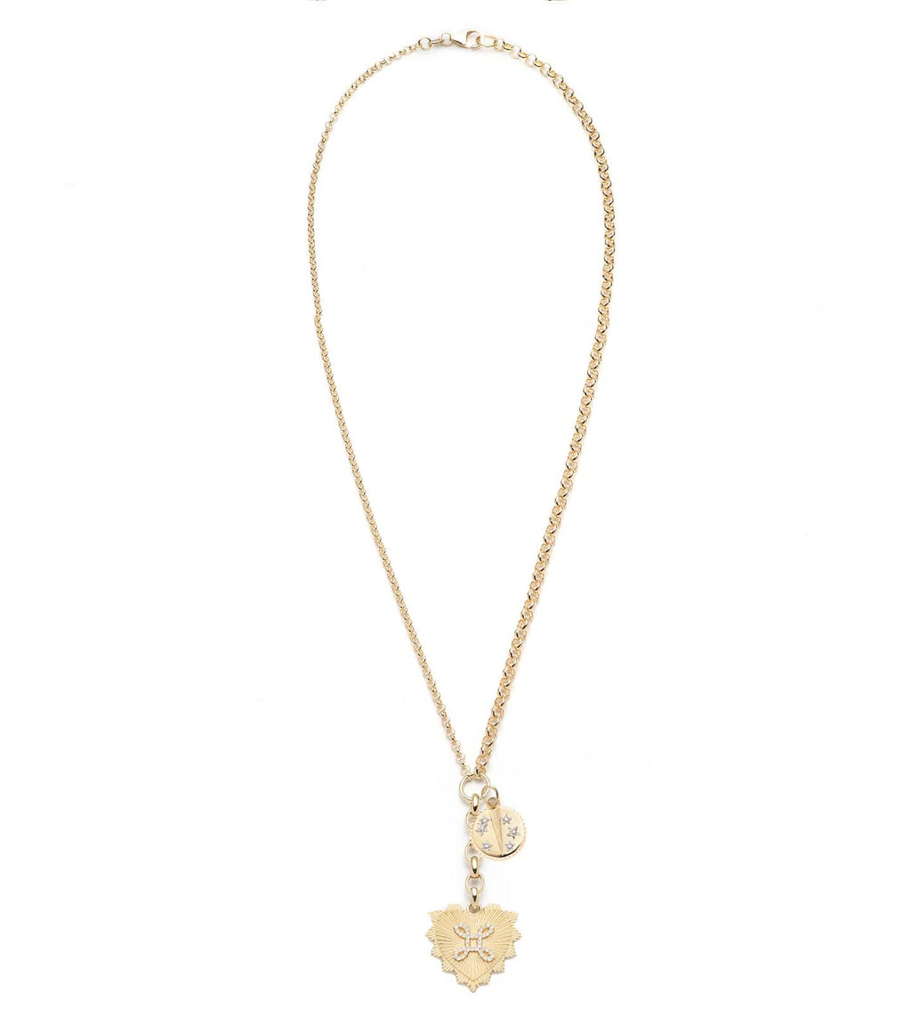 18K Yellow Gold True Love & Resilience Story : Medium Mixed Belcher Extension Chain Necklace – FoundRae