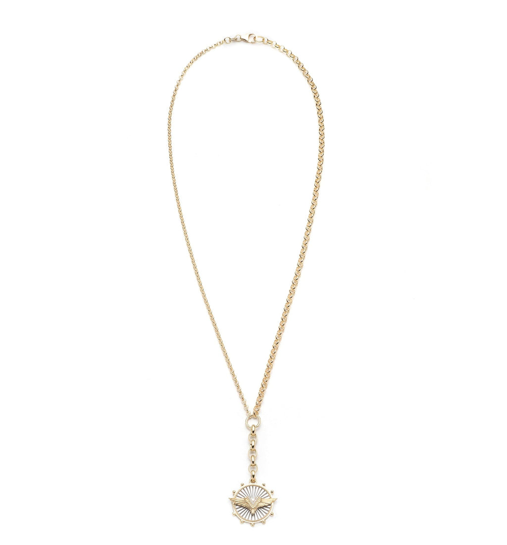 18K Yellow Gold Vivacity : Medium Mixed Belcher Extension Chain Necklace – FoundRae