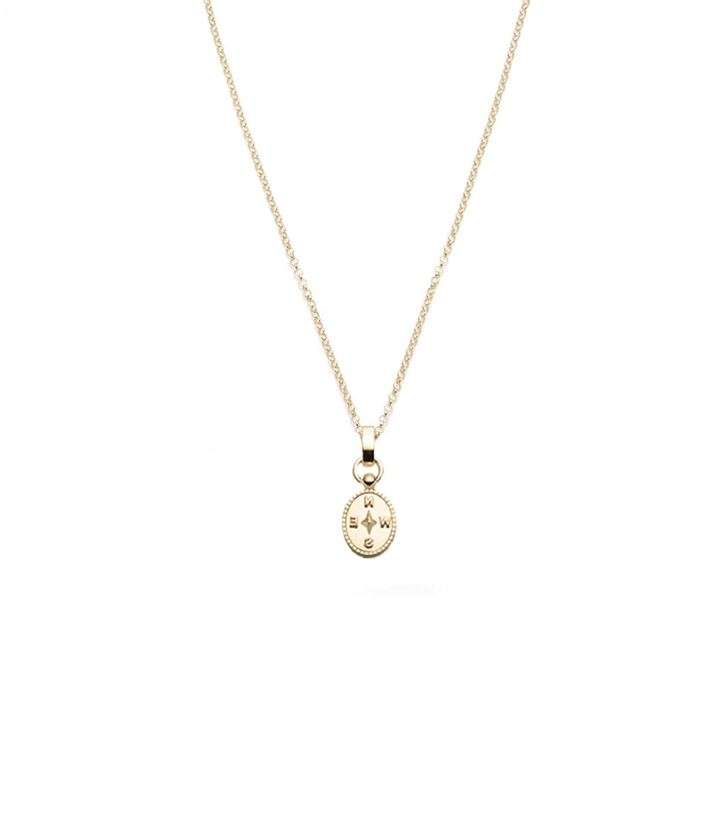 Internal Compass : Fine Belcher Slide Crest Necklace view 1