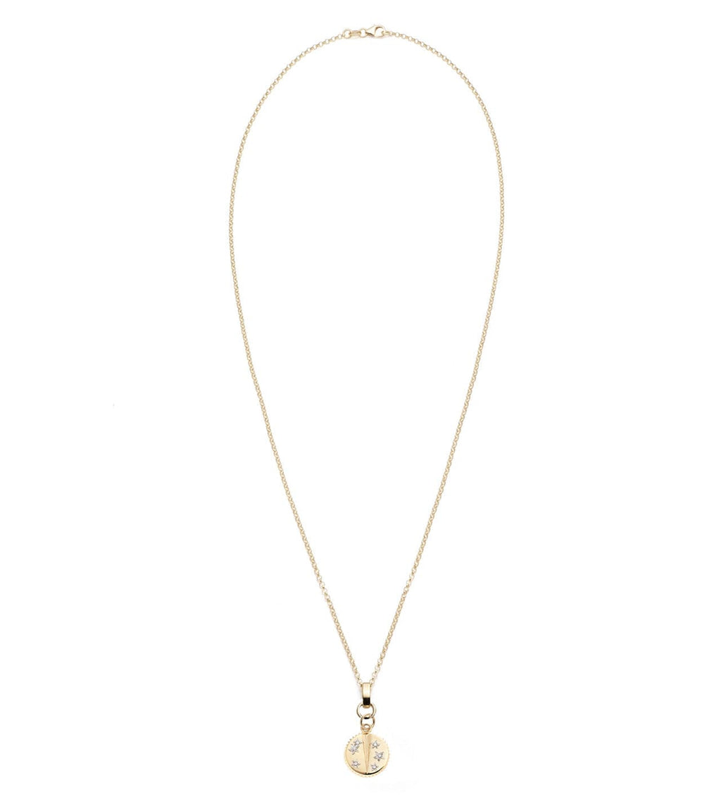 18K Yellow Gold Resilience : Fine Belcher Slide Necklace – FoundRae