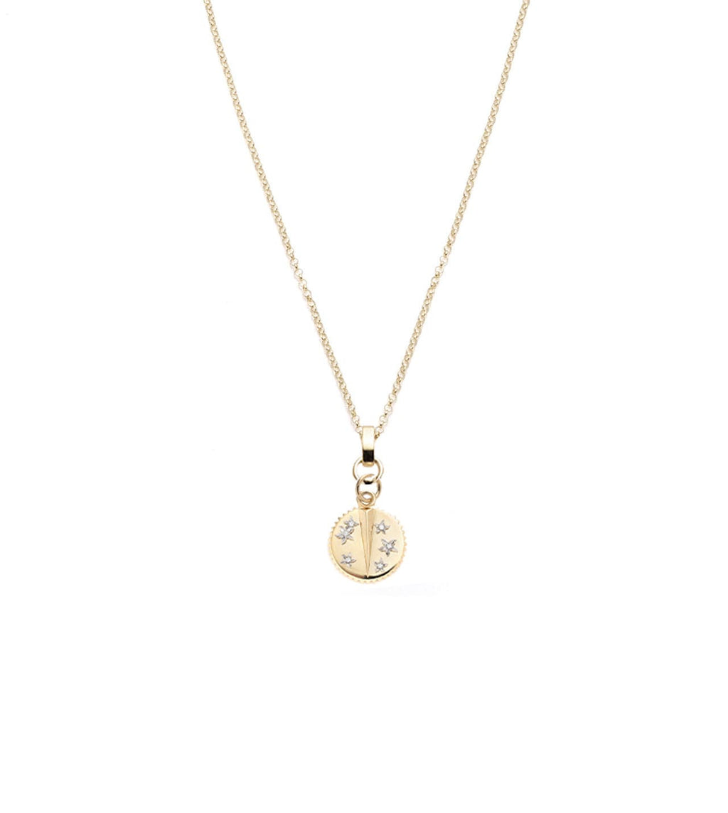 18K Yellow Gold Resilience : Fine Belcher Slide Necklace – FoundRae