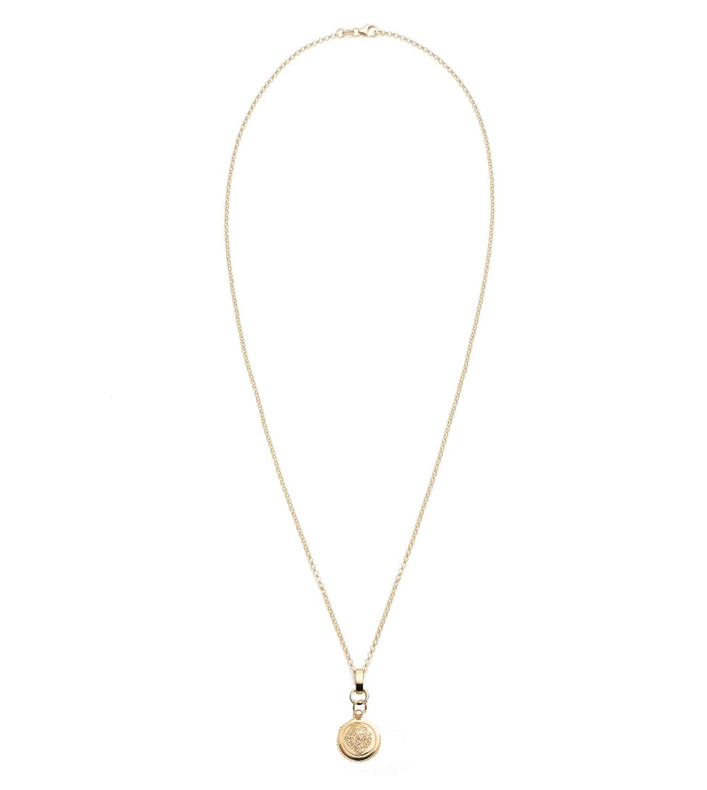 18K Yellow Gold Strength : Fine Belcher Slide Necklace – FoundRae