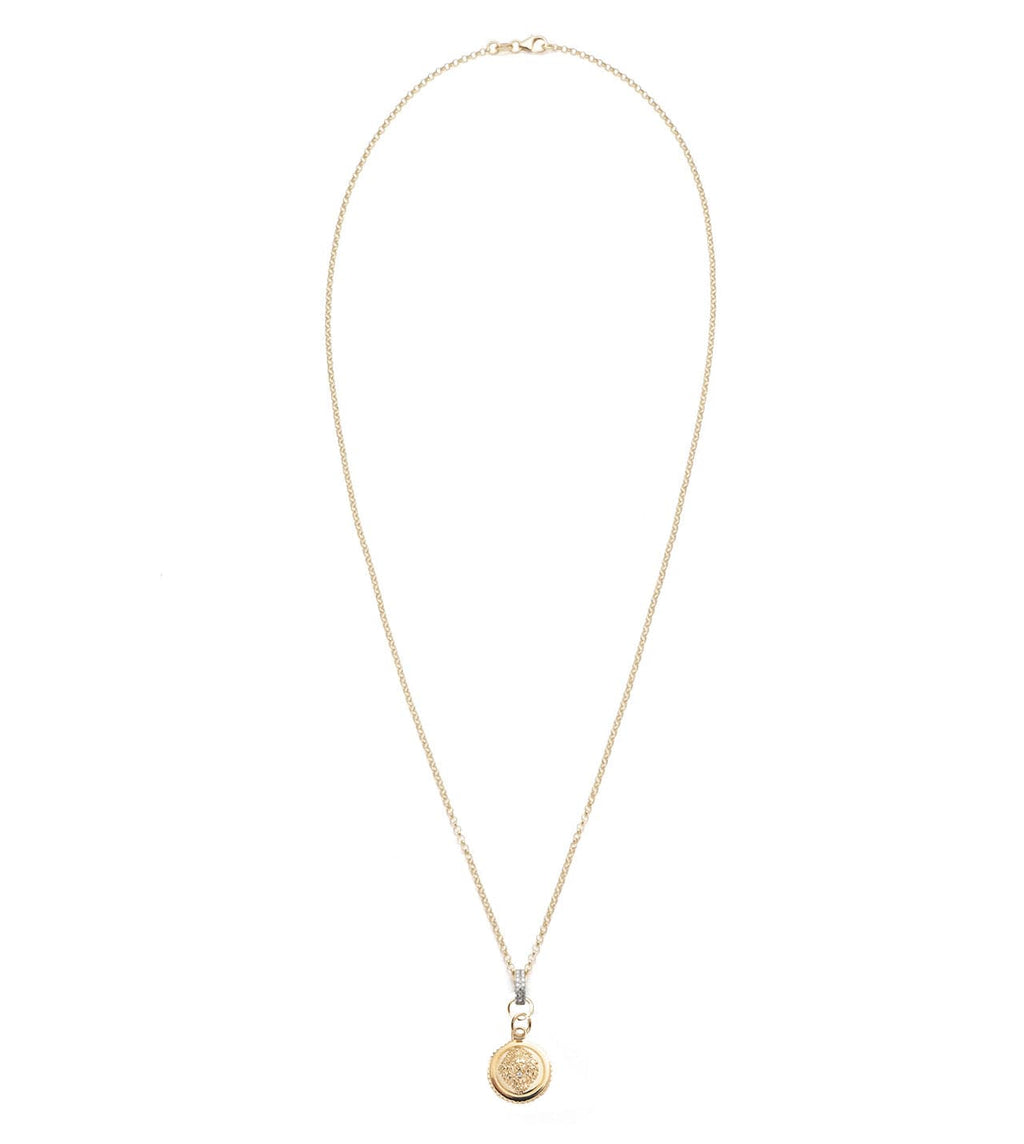 18K Yellow Gold Strength : Fine Belcher Slide Necklace – FoundRae