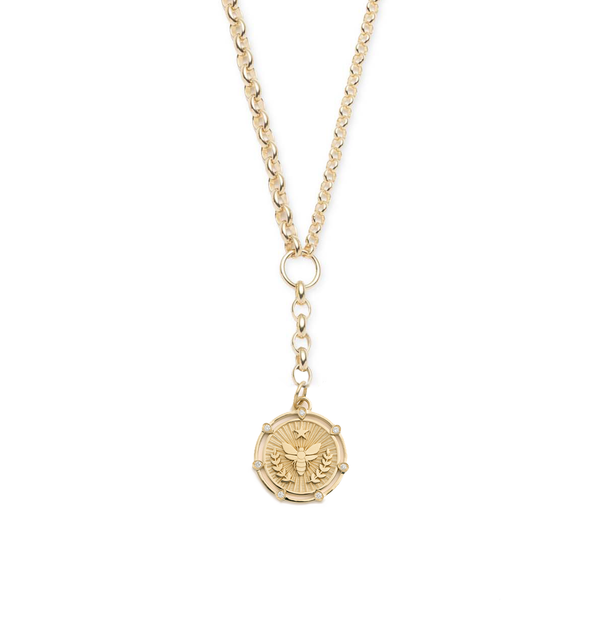 Bee - FoundRae X  Every Mother Counts : Heavy Mixed Belcher Extension Necklace