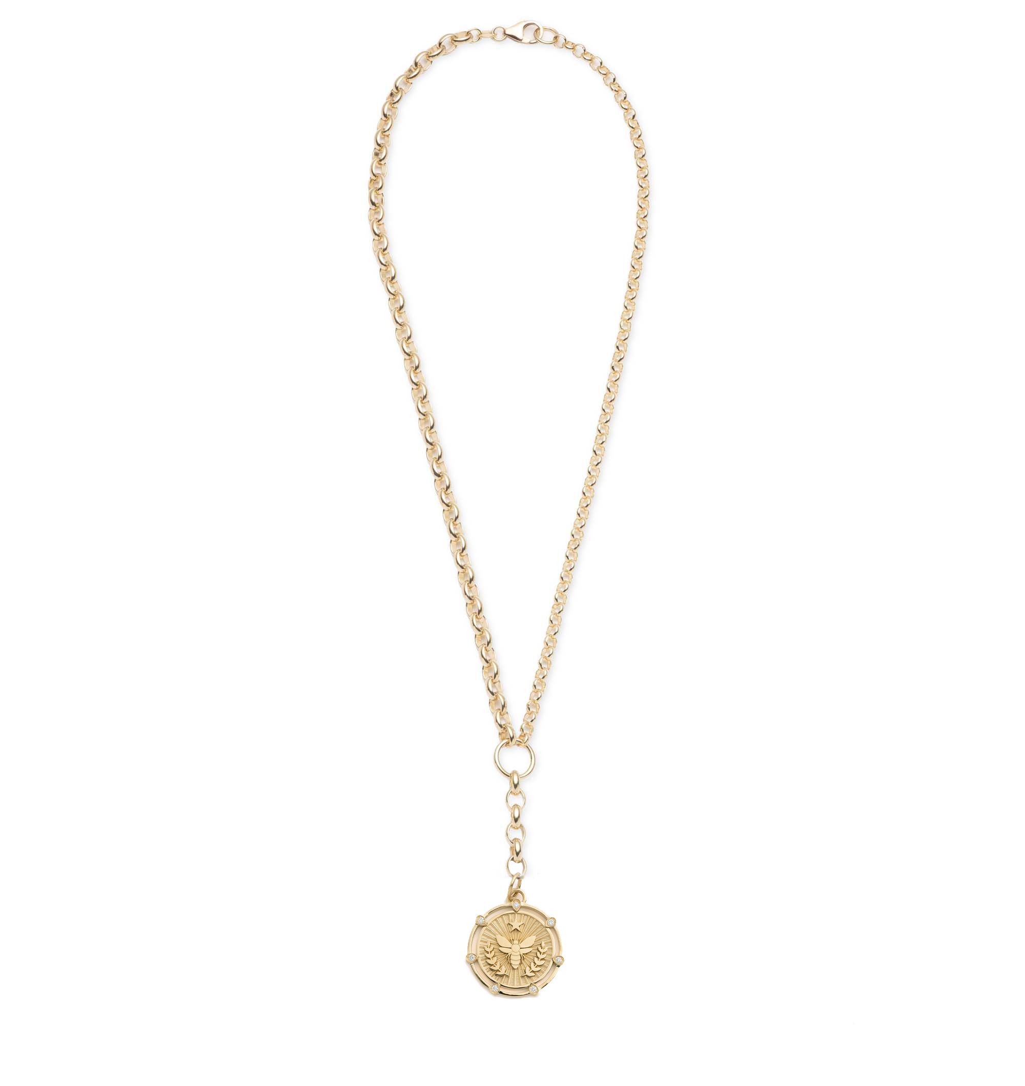Bee - FoundRae X Every Mother Counts : Heavy Mixed Belcher Extension Chain Necklace