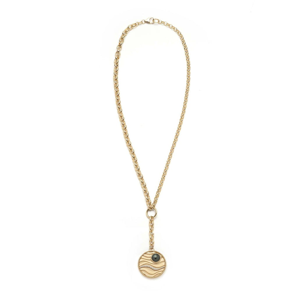 18K Yellow Gold Sana - Wholeness : Heavy Mixed Belcher Extension Chain Necklace – FoundRae