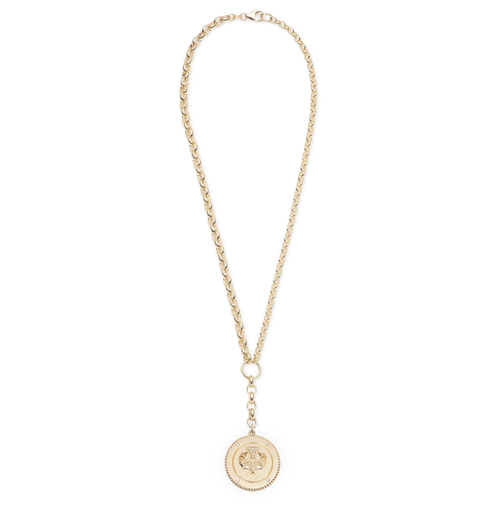 18K Yellow Gold Protection : Heavy Mixed Belcher Extension Chain Necklace – FoundRae