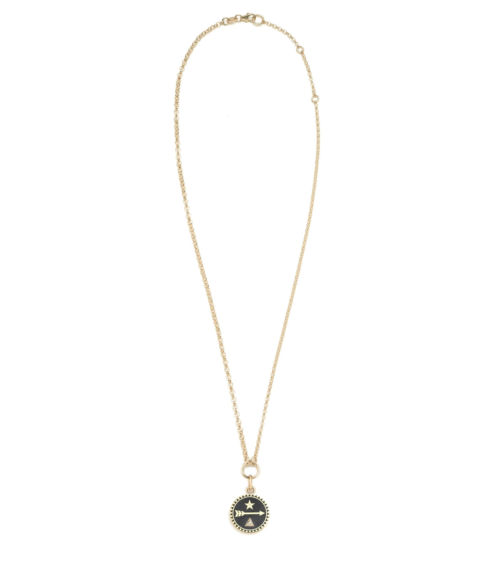 Dream : Champleve Small Belcher Chain Necklace