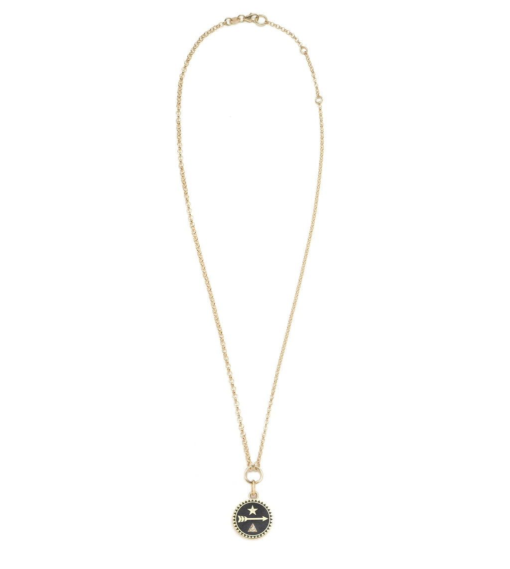 Dream : Champleve Small Belcher Chain Necklace view 2