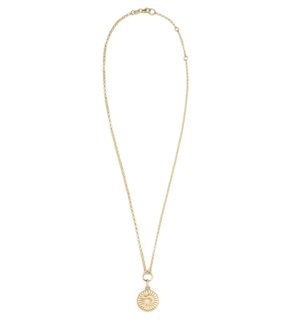 18K Yellow Gold Wholeness : Small Belcher Chain Necklace – FoundRae