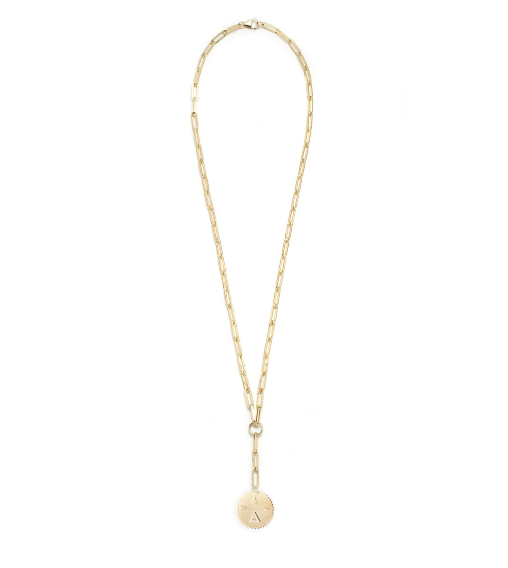 18K Yellow Gold Dream : Classic Fob Clip Extension Chain Necklace – FoundRae