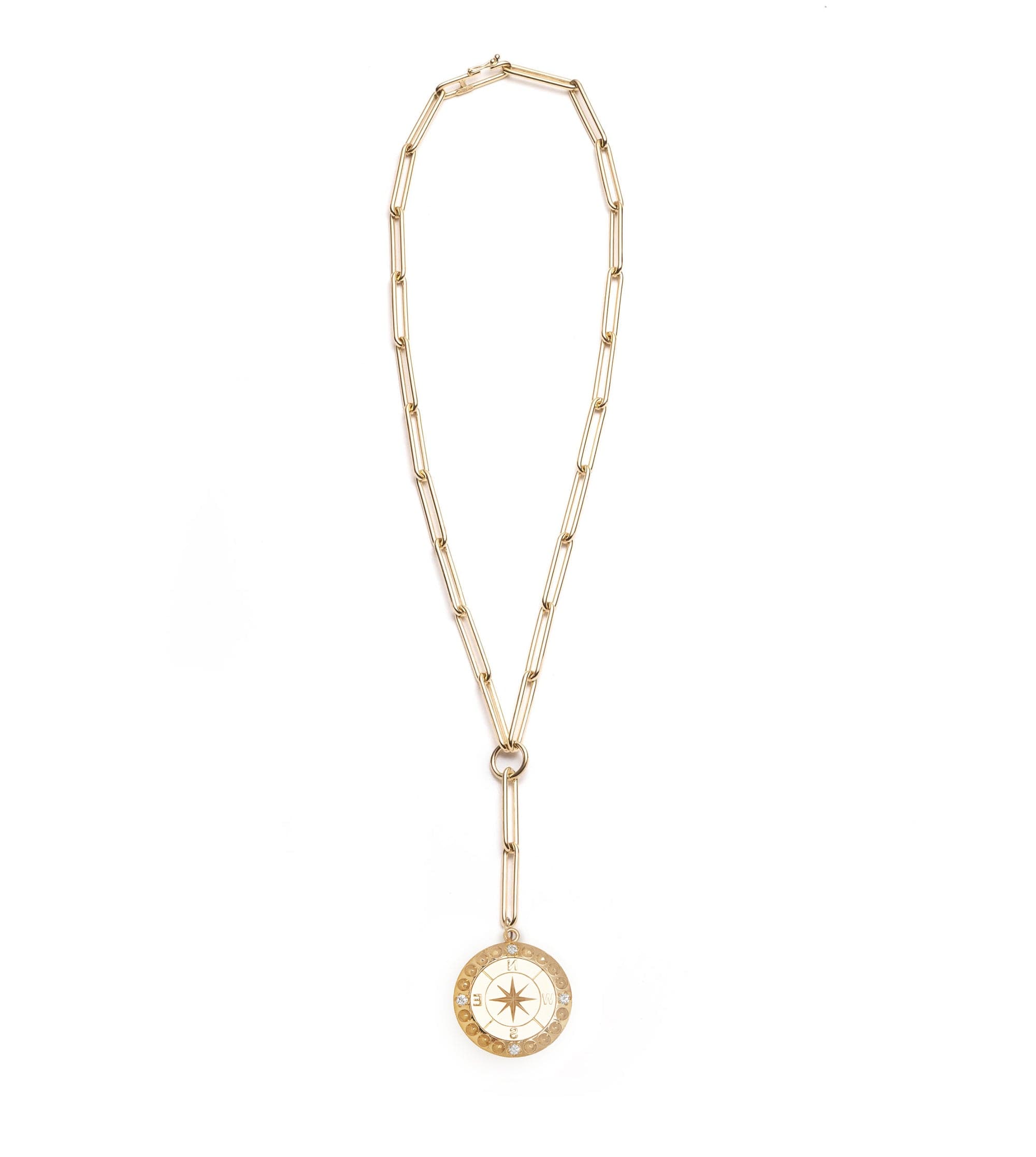 Internal Compass : Extended Clip Extension Chain Necklace