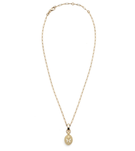 Reverie : Super Fine Clip Slide Crest Necklace