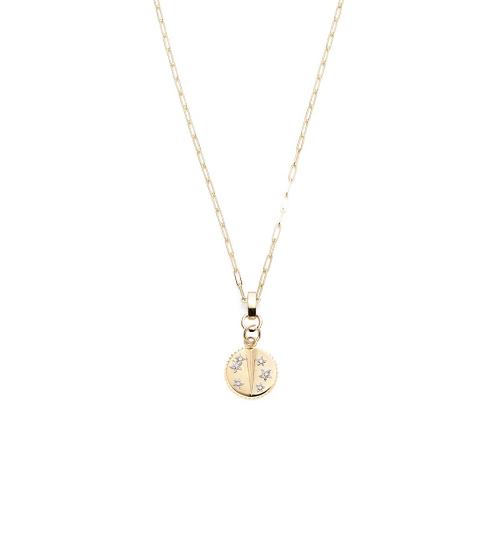 18K Yellow Gold Resilience : Super Fine Clip Slide Necklace – FoundRae