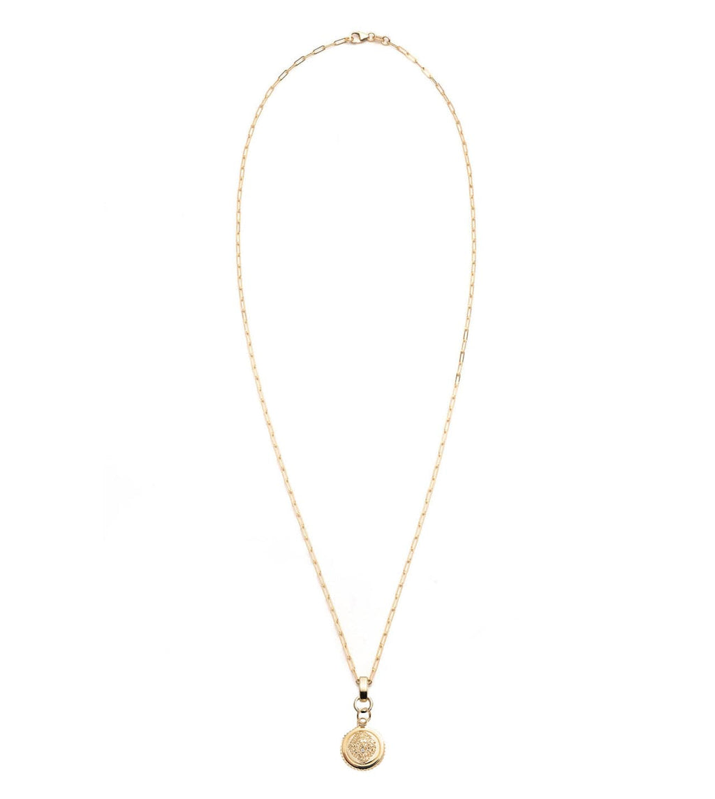 18K Yellow Gold Strength : Super Fine Clip Slide Necklace – FoundRae