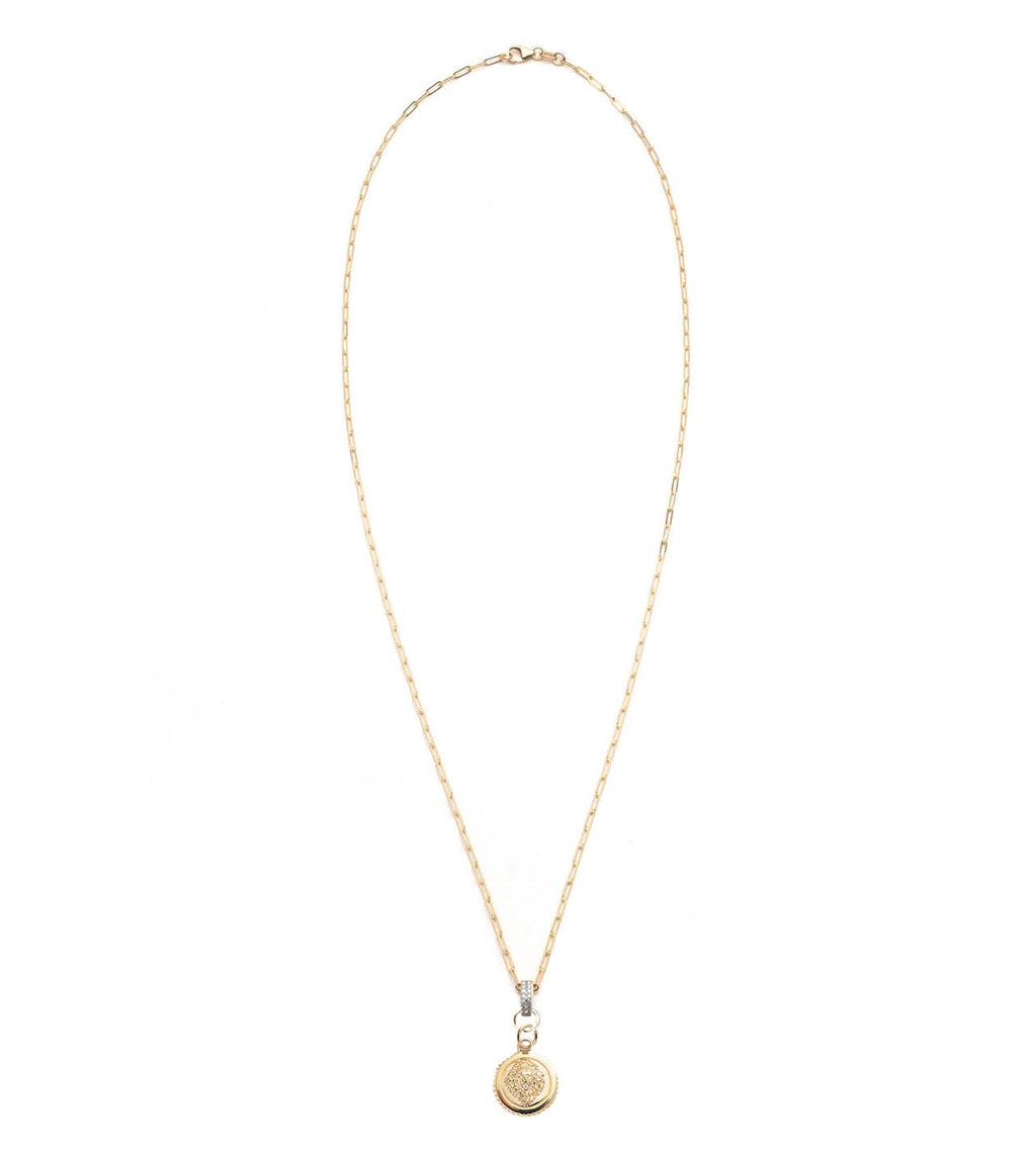 18K Yellow Gold Strength : Super Fine Clip Slide Necklace – FoundRae