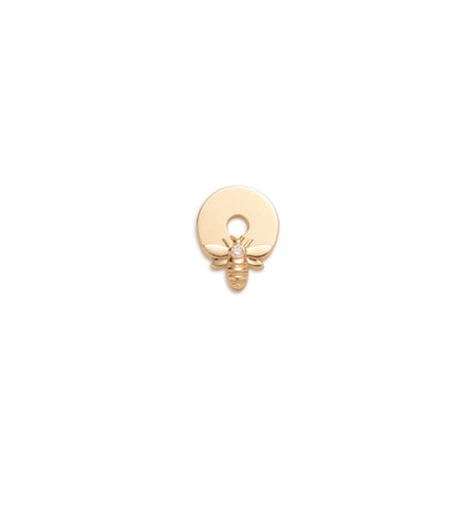 Bee - FoundRae x Every Mother Counts : Gold Symbol Disk