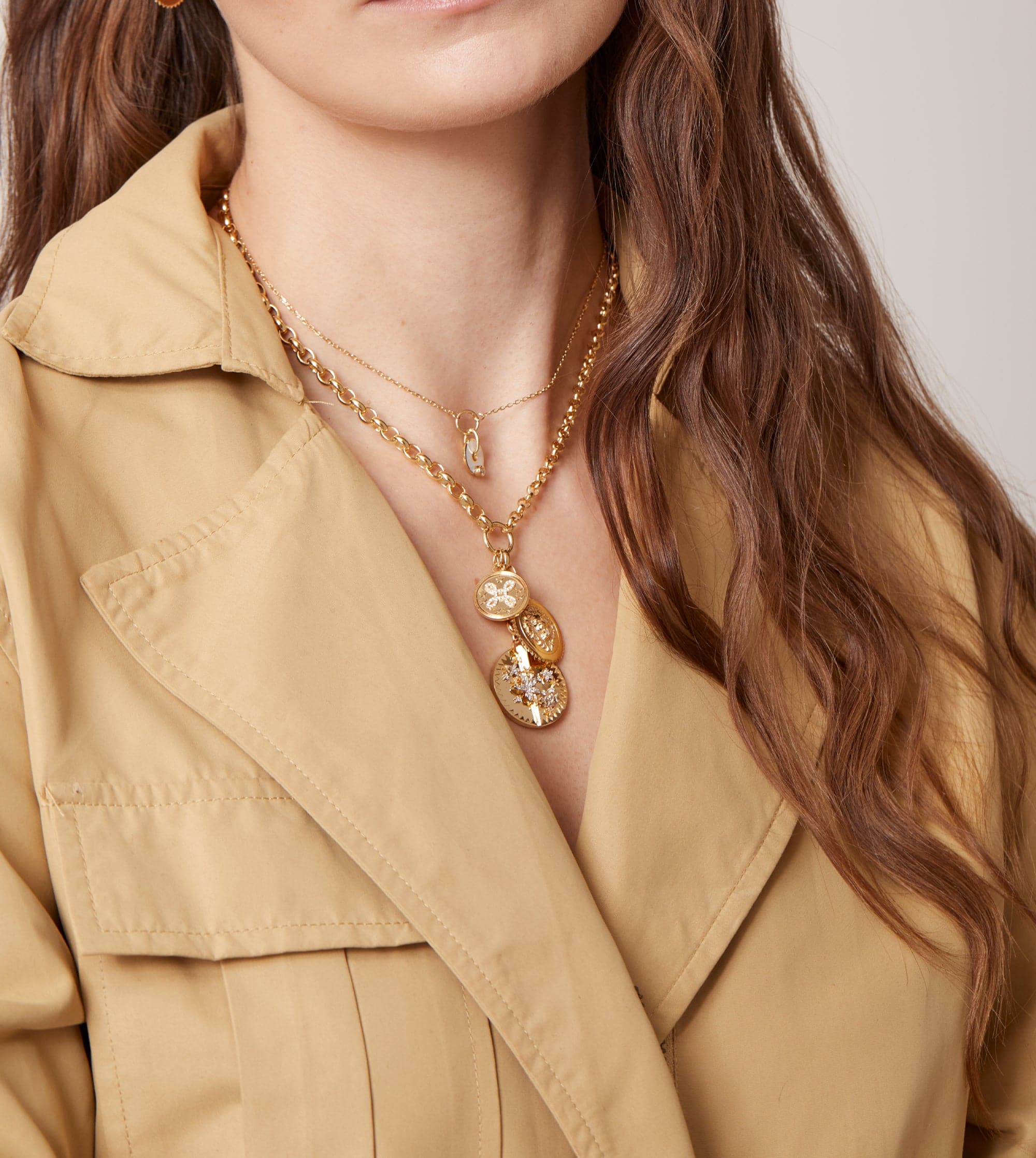 Resilience, Strength, & Love Story : Heavy Mixed Belcher Extension Chain Necklace