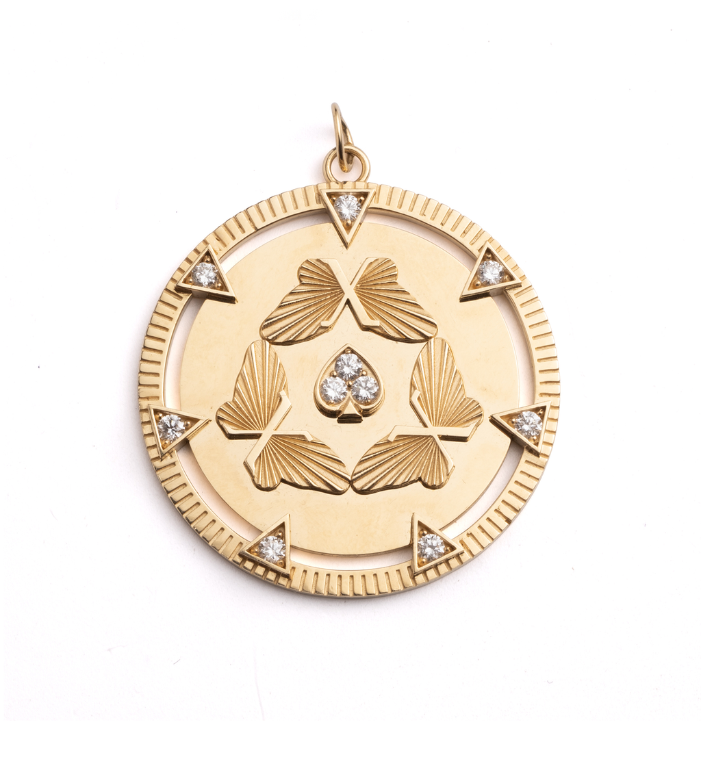 18K Yellow Gold Reverie : Oversized Medallion – FoundRae