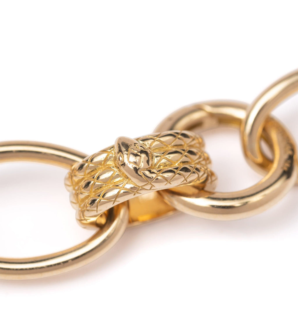 18K Yellow Gold Menagerie Chain Bracelet – FoundRae