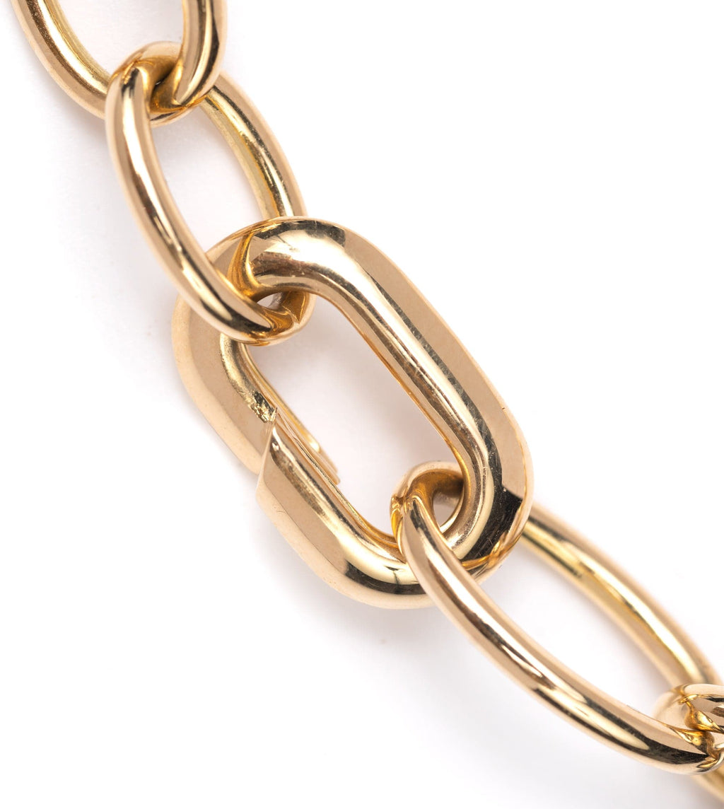 18K Yellow Gold Menagerie Chain Bracelet – FoundRae