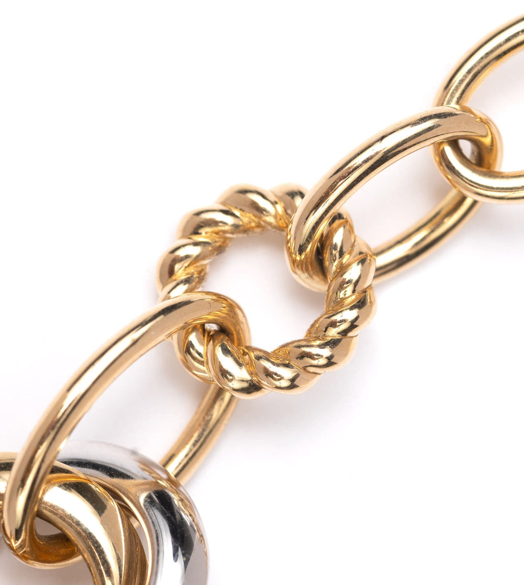 18K Yellow Gold Menagerie Chain Bracelet – FoundRae